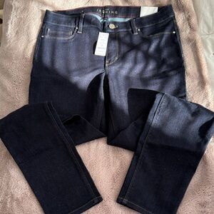 White House Black Market Deep Indigo Jeggings